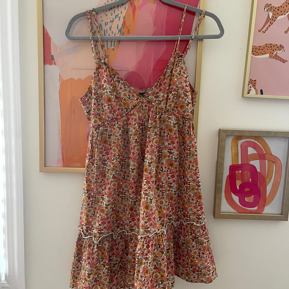Wildfable floral flowy dress